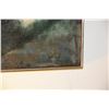 Image 2 : FRAMED OIL ON BOARD, "ABSTRACT"; SIGNED JOHN YOUNG (44 1/2" X 30 1/2")