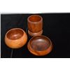 Image 1 : ANTIQUE HAWAIIAN WOOD BOWLS (3 PCS)