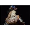 Image 2 : CERAMIC SCULPTURE, CYRANO DE BERGEIAC; SIGNED EUGENCO PATTARINO (29" H)
