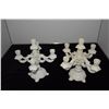 Image 1 : PORCELAIN CANDELABRA'S (PAIR)