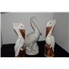 Image 1 : PELICANS (2 WOOD, 1 CERAMIC) (3 PCS)