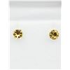 Image 1 : White Gold Genuine Citrine Earrings