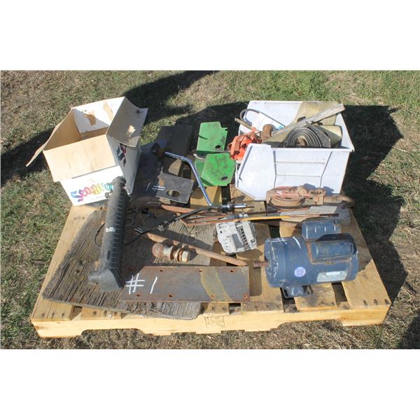 Various Load Straps; 2-5/16" Ball; 5hp Electric Motor; Misc