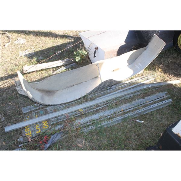 Aluminium Fender; Glavinized Posts; Semi Wind Deflector