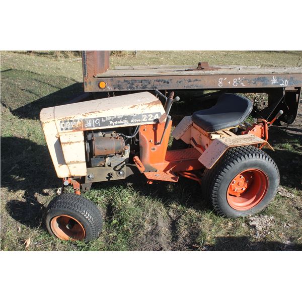 Antique Case 224 Tractor for repair