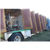 Image 12 : Trailer W/ Compartments W/ Contents (Tires/Misc Parts/Misc Metal)