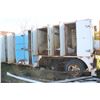 Image 1 : Trailer W/ Compartments W/ Contents (Tires/Misc Parts/Misc Metal)