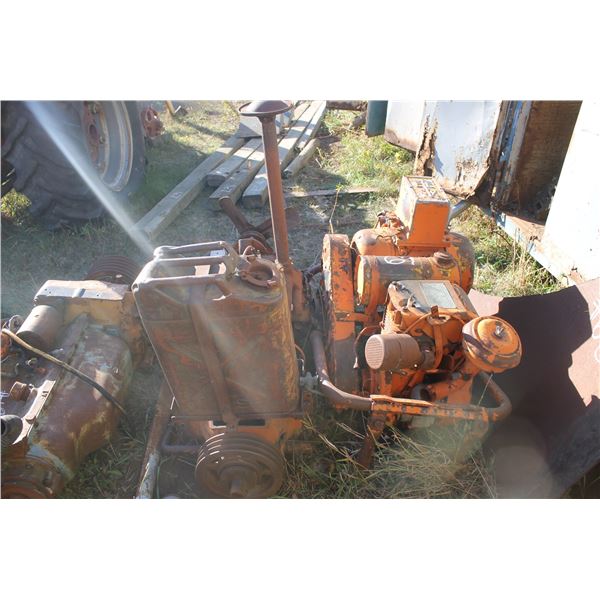 3x Flat Head Gas Engines; 2.5kw Tamper