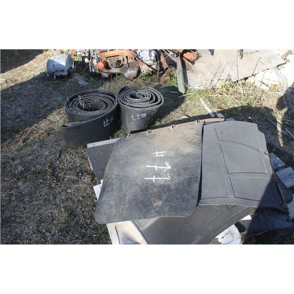 2x Endless Belting; Various Mud Flaps