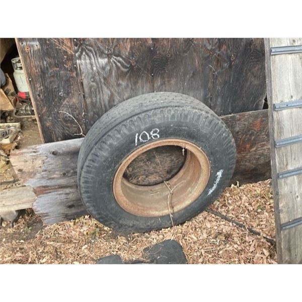 750x18 Tractor Tires & Rims; 900x20 Tractor Tire & Rim