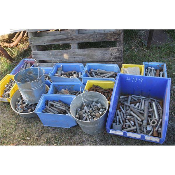 14x Containers of Misc Bolts