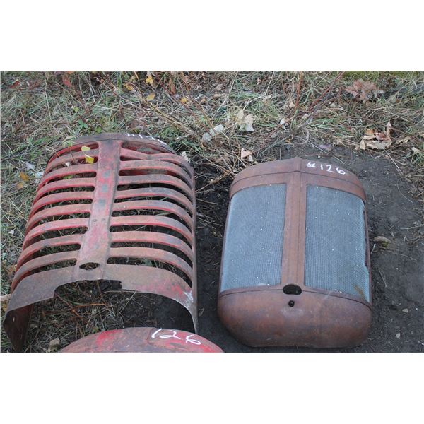 3x Antique Rad Grill Covers