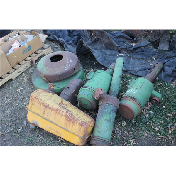 JD Air Cleaners; Shrouds; Fuel Tank