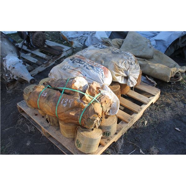 Approx 40 Rolls Sisal Binder Twine sold by pile