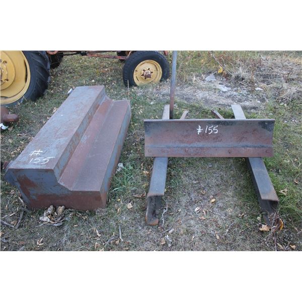 Fuel Tank; Dozer Blade; Metal Barrel
