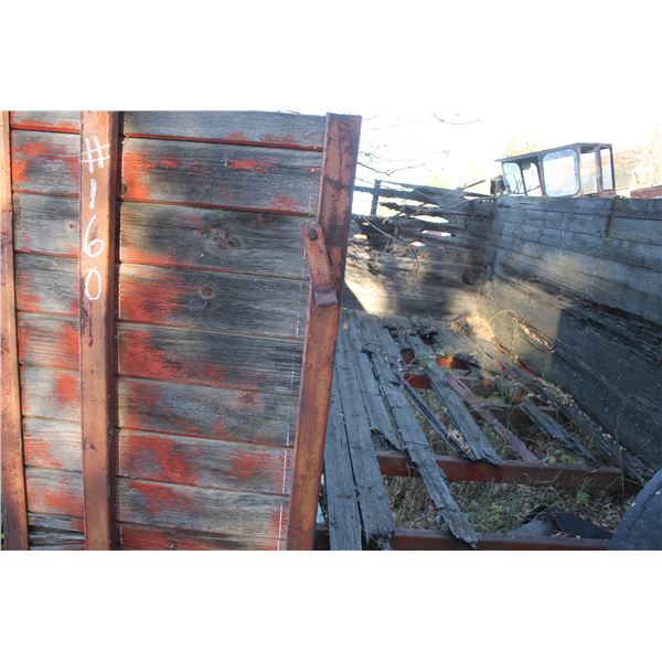 Antique GMC Truck W/ Box *no engine W/ Transmission  P/O