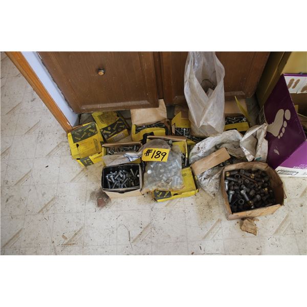 Quantity of Plow Bolts; Wheel Lug Bolts