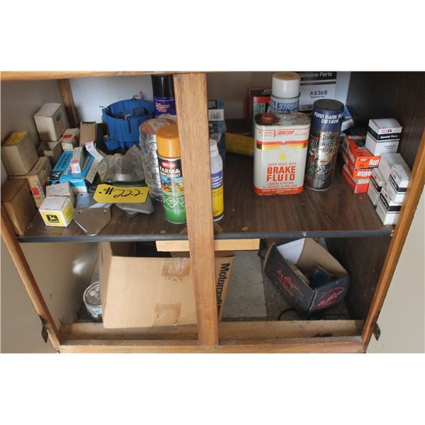 Sickle Sections; Pickup Teeth Bolts; Electric Tape; Brake Clean