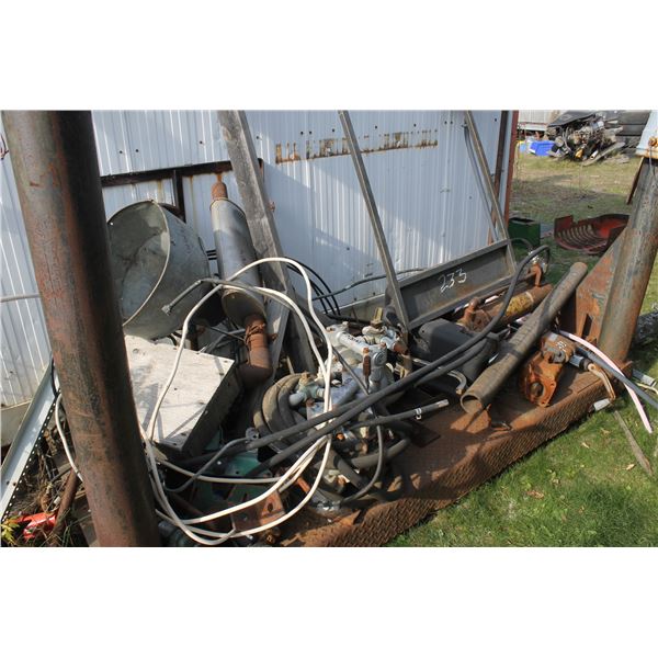 Hyd Ram; Mufflers; Wonder Pumps; Misc steel