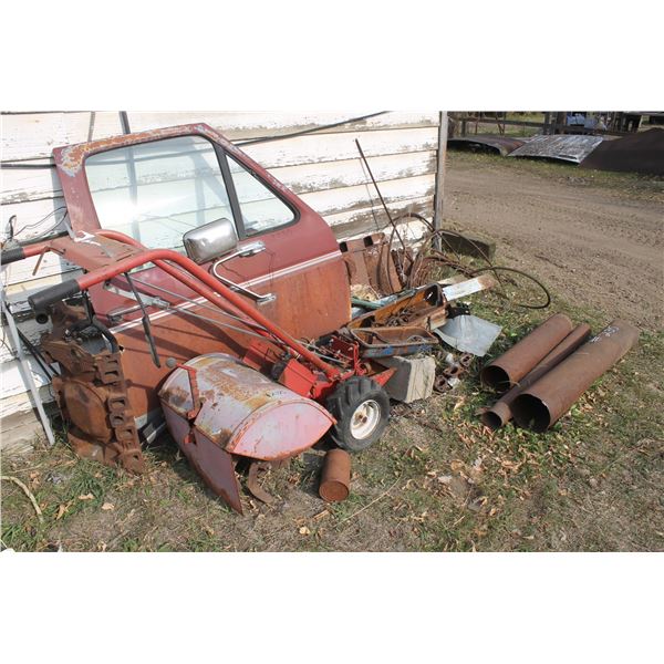 Rototiller (P/O); Passenger Car Door; Misc Piping; Cable; Gasket Covers; Wideload Signs; Universal L