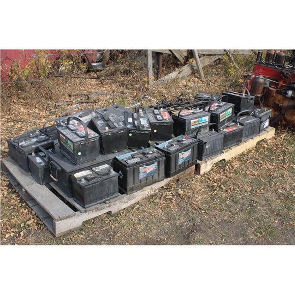 Approx 44 Used Batteries