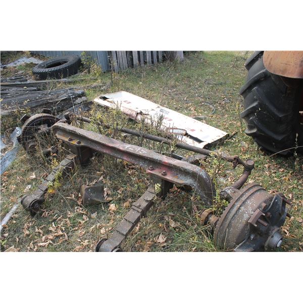 HD Front Axle; Ford Tail Gate