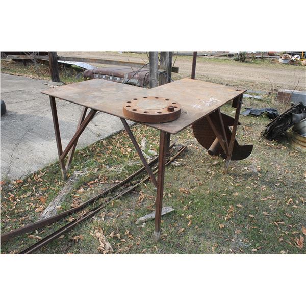 Welding Table; Metal Plate; Grader Blade; Expanded Metal; Pipe; C-Channel