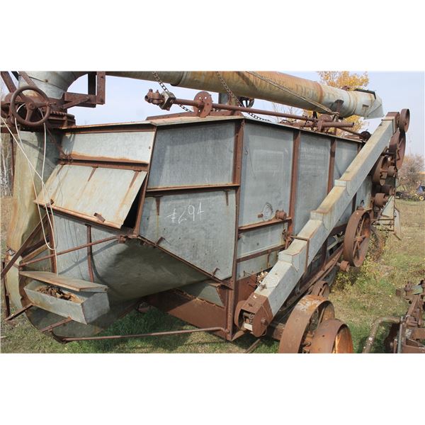 Antique McCormick-Deering Threshing Machine