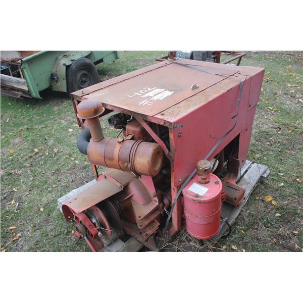 4cyl Gas Straight Engine  P/O