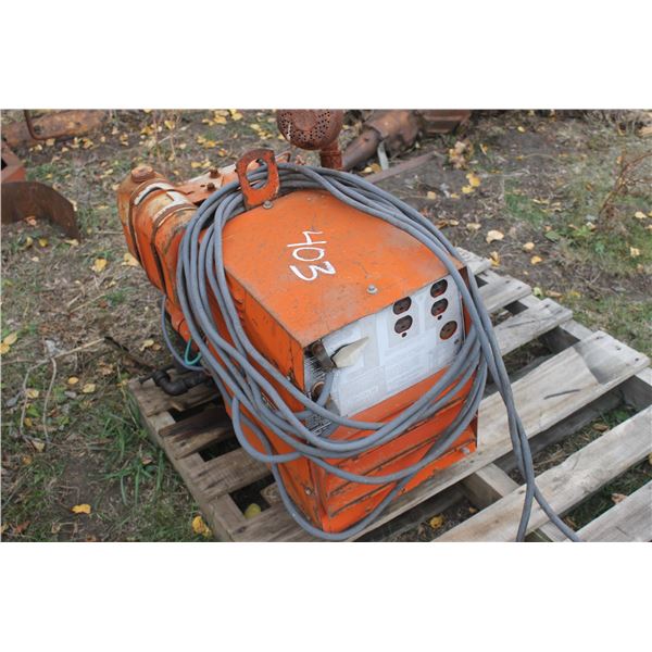 Kohler 10hp Gas Engine on Lincoln 150 Welder