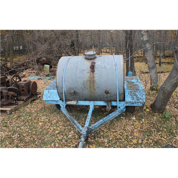Galvanized Tank W/ Cart