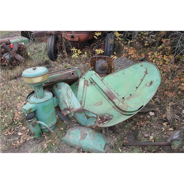 JD Front Axle; Rad; Fender; PTO; JD swather