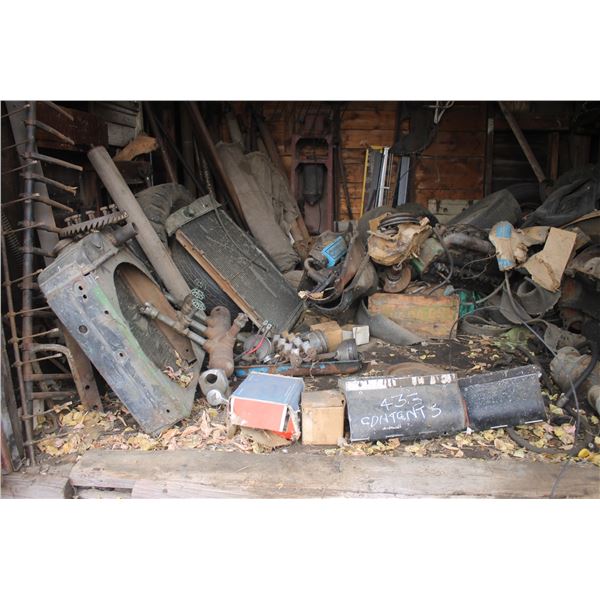 EAST SIDE-Contents in Building; Fuel Tank