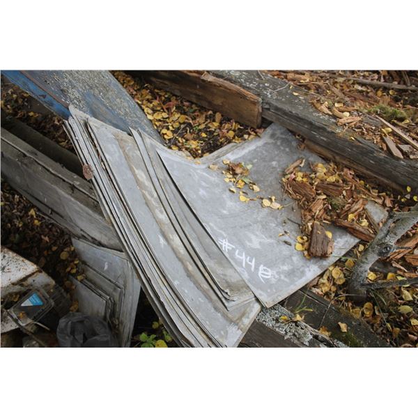 Chev Hood; Quantity Tin Sheets