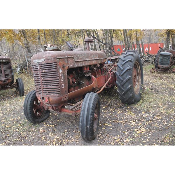 McCormick-Deering WD9 Tractor; Pulley; PTO