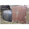 Image 1 : Plymouth Hood; Cadilliac Trunk Lid; Poly Barrel; Tin Sheets; Contents of Building(IE. Driveshaft; Sp