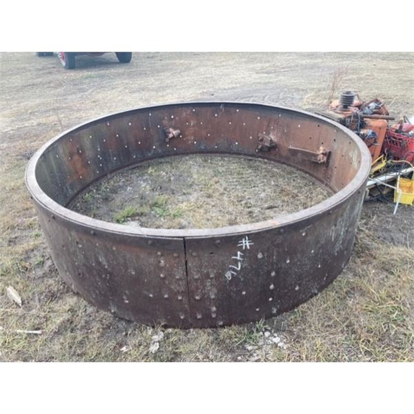 Steel Tractor Wheel 96" Diameter