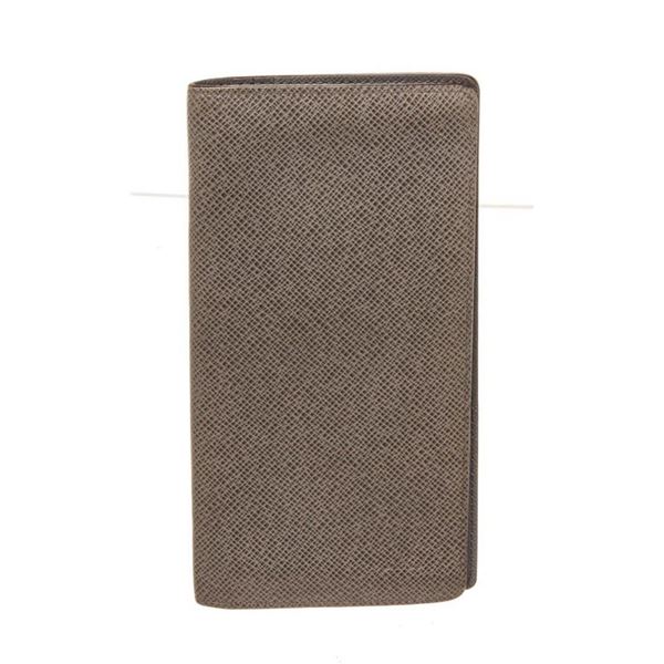 Louis Vuitton Brown Leather Brazza Wallet