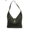 Image 1 : Hermes Black Leather Hobo Bag