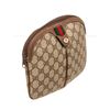 Image 3 : Gucci Brown Canvas Vintage Shoulder Bag