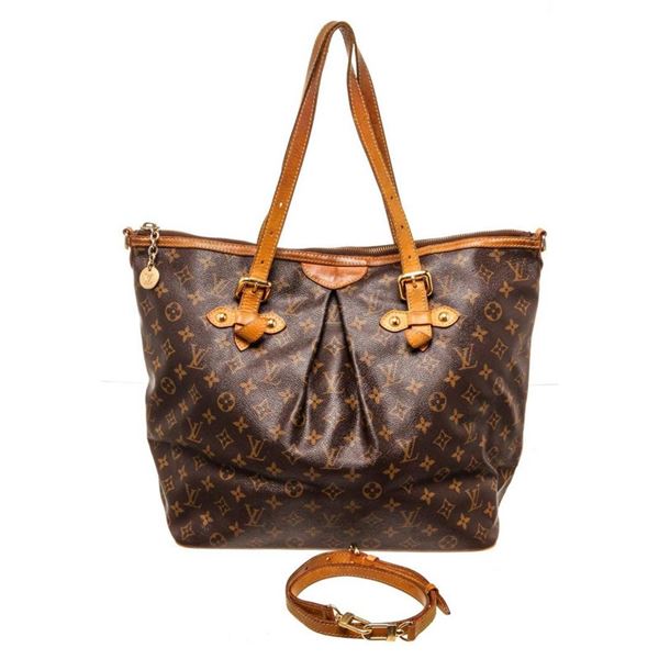 Louis Vuitton Brown Monogram Canvas Palermo GM Shoulder Bag
