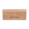 Image 1 : Miu Miu Brown Leather Vitello Shine Snap Wallet