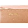 Image 5 : Miu Miu Brown Leather Vitello Shine Snap Wallet