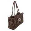 Image 3 : Fendi Brown Canvas Shoulder Bag