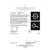 Image 5 : GIA Cert 9.36 ctw Tanzanite and Diamond Ring - 14KT White Gold