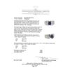 Image 5 : 2.56 ctw Blue Sapphire And Diamond Ring - 14KT White Gold