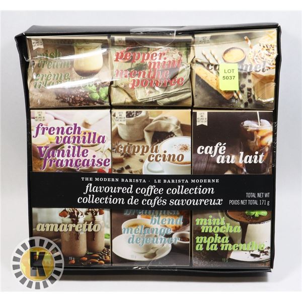 SET OF FLAVOURED COFFEE COLLECTION