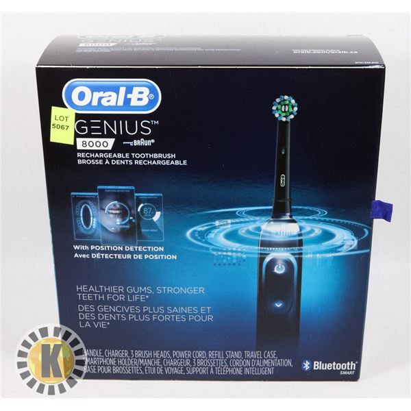 ORAL-B GENIUS 8000 BRAUN