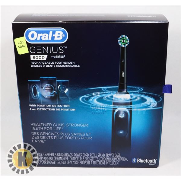 ORAL-B GENIUS 8000 BRAUN