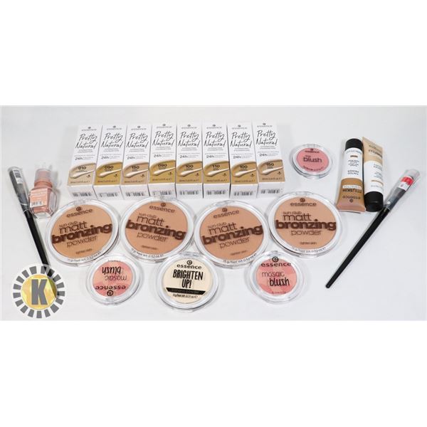 BAG OF ASSORTED ESSENCE MAKE UP PRODUCT